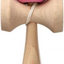 Kendama USA Kaizen - Triple Stripe - Pink With Green