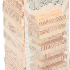 A&K Toys - Games - Stapelspel - 60 Stuks - Hout -Spellenvoor Verkoopwinkel 370x840