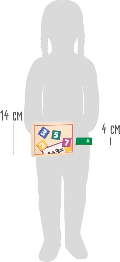 Small Foot Company Small Foot - Learning Game Wooden Puzzle Mathematics 10 Small Foot Company Small Foot - Learning Game Wooden Puzzle Mathematics - Afbeelding 8