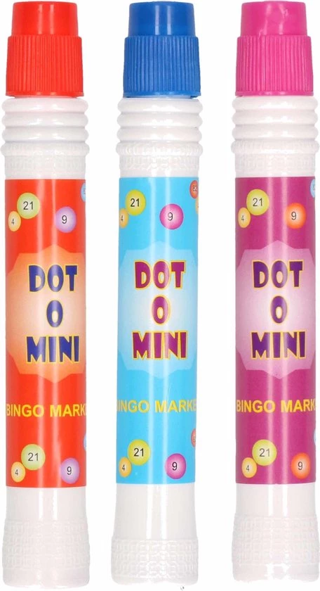 Merkloos 6x Stuks Bingostiften In Verschillende Kleuren - Paars / Rood En Blauw - Van Alle Kleuren 2 Stuks - Bingo Markeerstiften 5 Merkloos 6x Stuks Bingostiften In Verschillende Kleuren - Paars / Rood En Blauw - Van Alle Kleuren 2 Stuks - Bingo Markeerstiften - Afbeelding 3