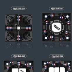 Qiyi M Bundel 2x2, 3x3, 4x4 En 5x5 - ZWART 49 Qiyi M Bundel 2x2, 3x3, 4x4 En 5x5 - ZWART -Spellenvoor Verkoopwinkel 491x840 1