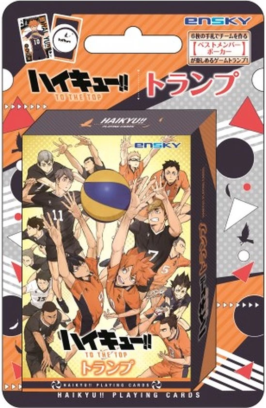 Ensky Haikyu!! To The Top Speelkaarten 3 Ensky Haikyu!! To The Top Speelkaarten