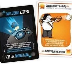 Asmodee Spellenbundel - Kaartspel - 2 Stuks - Exploding Kittens NL & Imploding Kittens NL -Spellenvoor Verkoopwinkel 550x219 1