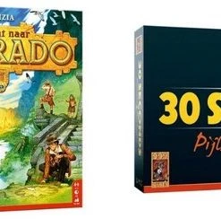 999 Games Spellenbundel - 2 Stuks - De Zoektocht Naar El Dorado & 30 Seconds