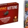 Merkloos Spellenbundel - Kaartspel - 2 Stuks - Exploding Kittens & Saboteur: Het Duel -Spellenvoor Verkoopwinkel 550x248
