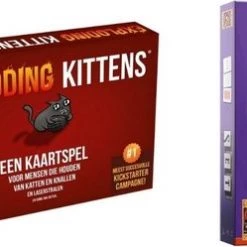 999 Games Spellenbundel - Kaartspel - 2 Stuks - Exploding Kittens & SET!