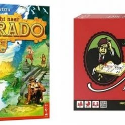 999 Games Spellenbundel - 2 Stuks - De Zoektocht Naar El Dorado & Mens Erger Je Niet