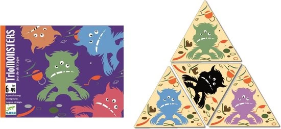 Djeco - Djeco Kaartspel Triomonsters 4 Djeco - Djeco Kaartspel Triomonsters - Afbeelding 2