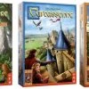 999 Games Spellenbundel - 3 Stuks - Carcassonne & Jagers En Verzamelaars & Kooplieden En Bouwmeesters -Spellenvoor Verkoopwinkel 550x263
