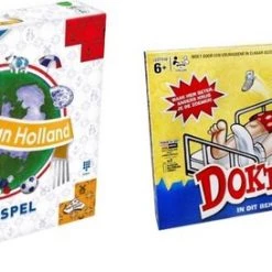 Hasbro Spellenbundel - 2 Stuks - Ik Hou Van Holland & Dokter Bibber
