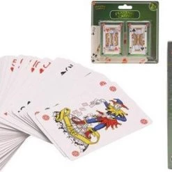 Merkloos 4x Pakje Speelkaarten 54 Stuks - Poker Of Casino Kaartspellen Gelamineerd -Spellenvoor Verkoopwinkel 550x278 1