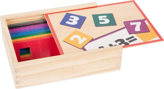 Small Foot Company Small Foot - Learning Game Wooden Puzzle Mathematics 9 Small Foot Company Small Foot - Learning Game Wooden Puzzle Mathematics - Afbeelding 7