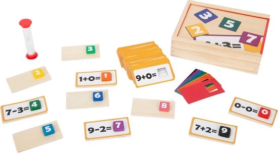 Small Foot Company Small Foot - Learning Game Wooden Puzzle Mathematics 3 Small Foot Company Small Foot - Learning Game Wooden Puzzle Mathematics