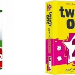 Merkloos Spellenbundel - 2 Stuks - Skip-Bo & Twenty One