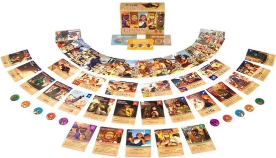 Cat Quartet Games Gladius Card Game (Kickstarter Edition) 4 Cat Quartet Games Gladius Card Game (Kickstarter Edition) - Afbeelding 2