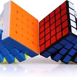 Qiyi M Bundel 2x2, 3x3, 4x4 En 5x5 - STICKERLESS -Spellenvoor Verkoopwinkel 550x316 3