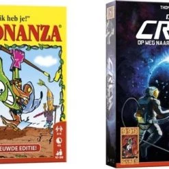 999 Games Spellenbundel - Kaartspellen - 2 Stuks - Boonanza & De Crew