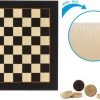 Dal Negro Damspel 29,5 X 29,5 Cm Hout Zwart/beige 41-delig -Spellenvoor Verkoopwinkel 550x334 1