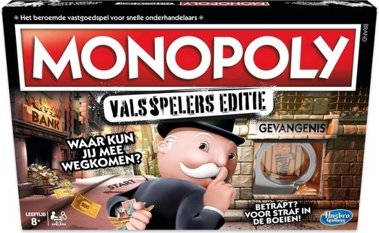 Hasbro Spellenbundel - 2 Stuks - Cluedo & Monopoly Valsspelerseditie 8 Hasbro Spellenbundel - 2 Stuks - Cluedo & Monopoly Valsspelerseditie - Afbeelding 6
