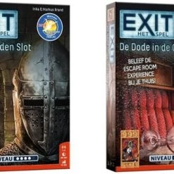 999 Games Spellenbundel - 2 Stuks - Exit - Het Verboden Slot & De Dode In De Orient Express