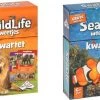 Merkloos Spellenbundel - Kwartet - 2 Stuks - Wildlife Kwartet & Sealife Kwartet