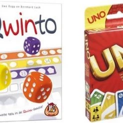 White Goblin Games Spelvoordeelset Qwinto & Uno - Kaartspel