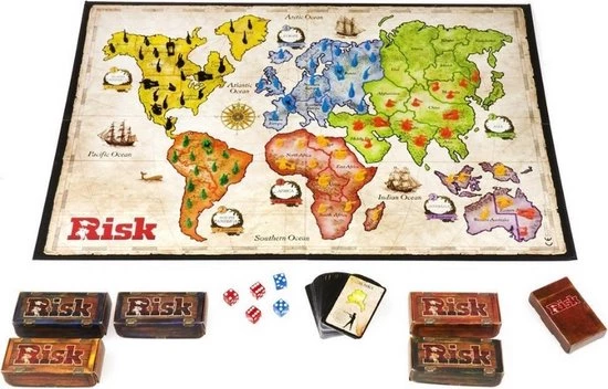 Merkloos Spellenbundel - 2 Stuks - Carcassonne & Hasbro Risk 9 Merkloos Spellenbundel - 2 Stuks - Carcassonne & Hasbro Risk - Afbeelding 7