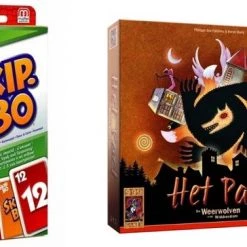 999 Games Spellenbundel - Kaartspel - 2 Stuks - Skip-Bo & Weerwolven Van Wakkerdam: Het Pact