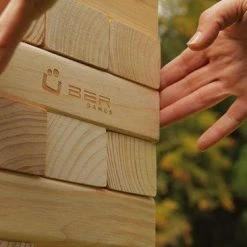Ubergames Giga Stapeltoren, Tot 150 Cm Hoog! Uit ECO India Hout - In Supermooie Draagtas - Sterk En Met Draaghengsels - Klasse En Geweldig 14 Ubergames Giga Stapeltoren, Tot 150 Cm Hoog! Uit ECO India Hout - In Supermooie Draagtas - Sterk En Met Draaghengsels - Klasse En Geweldig -Spellenvoor Verkoopwinkel 550x366 11