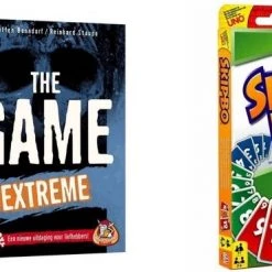 Mattel Games Spellenbundel - Kaartspel - 2 Stuks - The Game Extreme & Skip-Bo