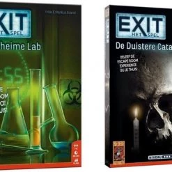 999 Games Spellenbundel - 2 Stuks - Exit - Het Geheime Lab & De Duistere Catacomben