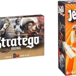 Hasbro Spellenbundel - 2 Stuks - Stratego & Jenga