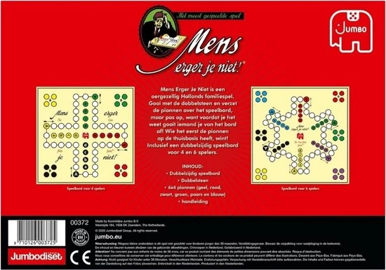 999 Games Spellenbundel - 2 Stuks - De Zoektocht Naar El Dorado & Mens Erger Je Niet 9 999 Games Spellenbundel - 2 Stuks - De Zoektocht Naar El Dorado & Mens Erger Je Niet - Afbeelding 7