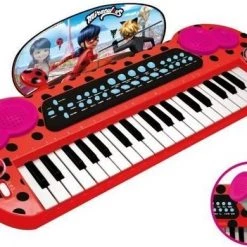 Disney MIRACULOUS / LADYBAG Elektronische Piano - 8 Ritmes - 8 Instrumenten - Batterijen