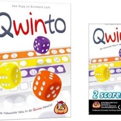White Goblin Games Kaartspelvoordeelset Qwinto Het Kaartspel & Qwinto Bloks