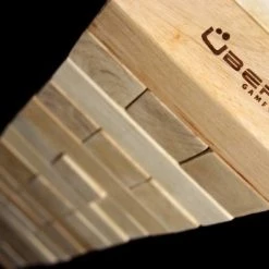 Ubergames Mega Stapeltoren, Tot 200 Cm. 40 Kg. ECO Hardhout -Spellenvoor Verkoopwinkel 550x392 9