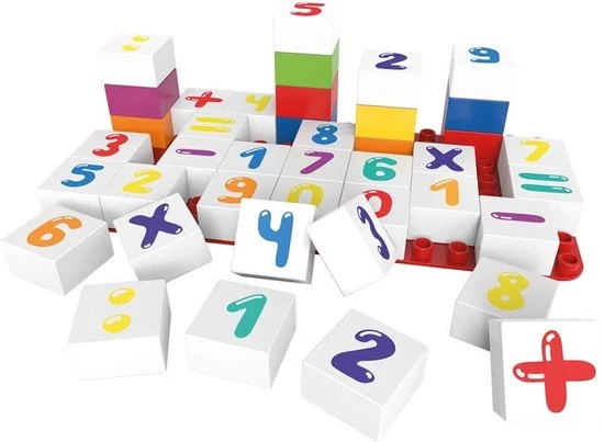 Wheat BiOBUDDi Educatie Bouwset Getallen, 42dlg. 4 Wheat BiOBUDDi Educatie Bouwset Getallen, 42dlg. - Afbeelding 2