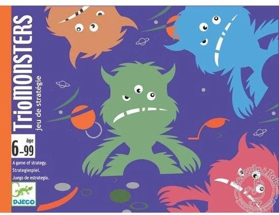 Djeco - Djeco Kaartspel Triomonsters 6 Djeco - Djeco Kaartspel Triomonsters - Afbeelding 4