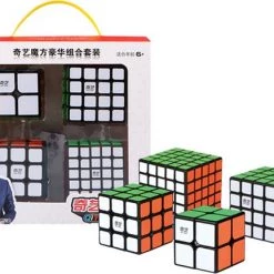 Qiyi Cadeauverpakking 2x2, 3x3, 4x4 En 5x5