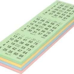 Grafix - Bingo Set - 3x Bingostiften En 100x Bingokaarten Nummers 1-75 -Spellenvoor Verkoopwinkel 550x432 6