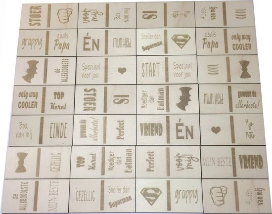 Stars 4 You Domino Spel Coolste Peter | Cadeau | Coolste Peter | De Liefste Ben Jij | Peter Vragen | Peter Worden | Origineel Cadeau 4 Stars 4 You Domino Spel Coolste Peter | Cadeau | Coolste Peter | De Liefste Ben Jij | Peter Vragen | Peter Worden | Origineel Cadeau - Afbeelding 2