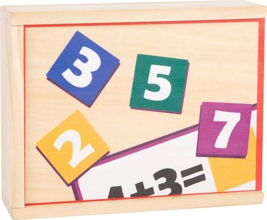 Small Foot Company Small Foot - Learning Game Wooden Puzzle Mathematics 8 Small Foot Company Small Foot - Learning Game Wooden Puzzle Mathematics - Afbeelding 6