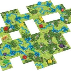 999 Games Spellenbundel - 3 Stuks - Carcassonne & Jagers En Verzamelaars & Kooplieden En Bouwmeesters -Spellenvoor Verkoopwinkel 550x455