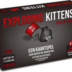Asmodee Spellenbundel - Kaartspel - 2 Stuks - Exploding Kittens & Exploding Kittens NSFW (18+) -Spellenvoor Verkoopwinkel 550x461 4