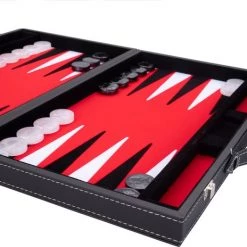 Longfield Backgammon 18inch, Rood/zwart/wit Ingelegd Vilt 14 Longfield Backgammon 18inch, Rood/zwart/wit Ingelegd Vilt -Spellenvoor Verkoopwinkel 550x464 1