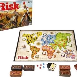 Merkloos Spellenbundel - 2 Stuks - Hasbro Cluedo & Hasbro Risk 15 Merkloos Spellenbundel - 2 Stuks - Hasbro Cluedo & Hasbro Risk -Spellenvoor Verkoopwinkel 550x471 1
