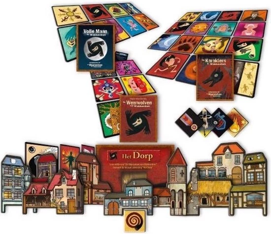 999 Games Spellenbundel - Kaartspel - 2 Stuks - De Weerwolven Van Wakkerdam: Het Pact & SET! 5 999 Games Spellenbundel - Kaartspel - 2 Stuks - De Weerwolven Van Wakkerdam: Het Pact & SET! - Afbeelding 3