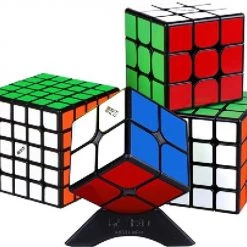 Qiyi M Bundel 2x2, 3x3, 4x4 En 5x5 - ZWART 30 Qiyi M Bundel 2x2, 3x3, 4x4 En 5x5 - ZWART -Spellenvoor Verkoopwinkel 550x479 2