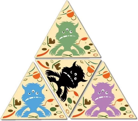 Djeco - Djeco Kaartspel Triomonsters 5 Djeco - Djeco Kaartspel Triomonsters - Afbeelding 3