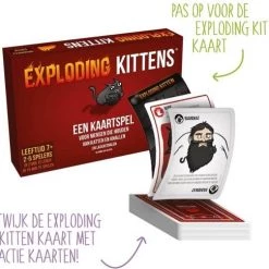 Hasbro Spellenbundel - 2 Stuks - Exploding Kittens & Risk Junior -Spellenvoor Verkoopwinkel 550x485 8
